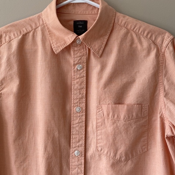 Mens Gap-The Lived-In Wash- Button Down Shirt - Picture 6 of 9